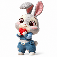 5D woven rabbit toy