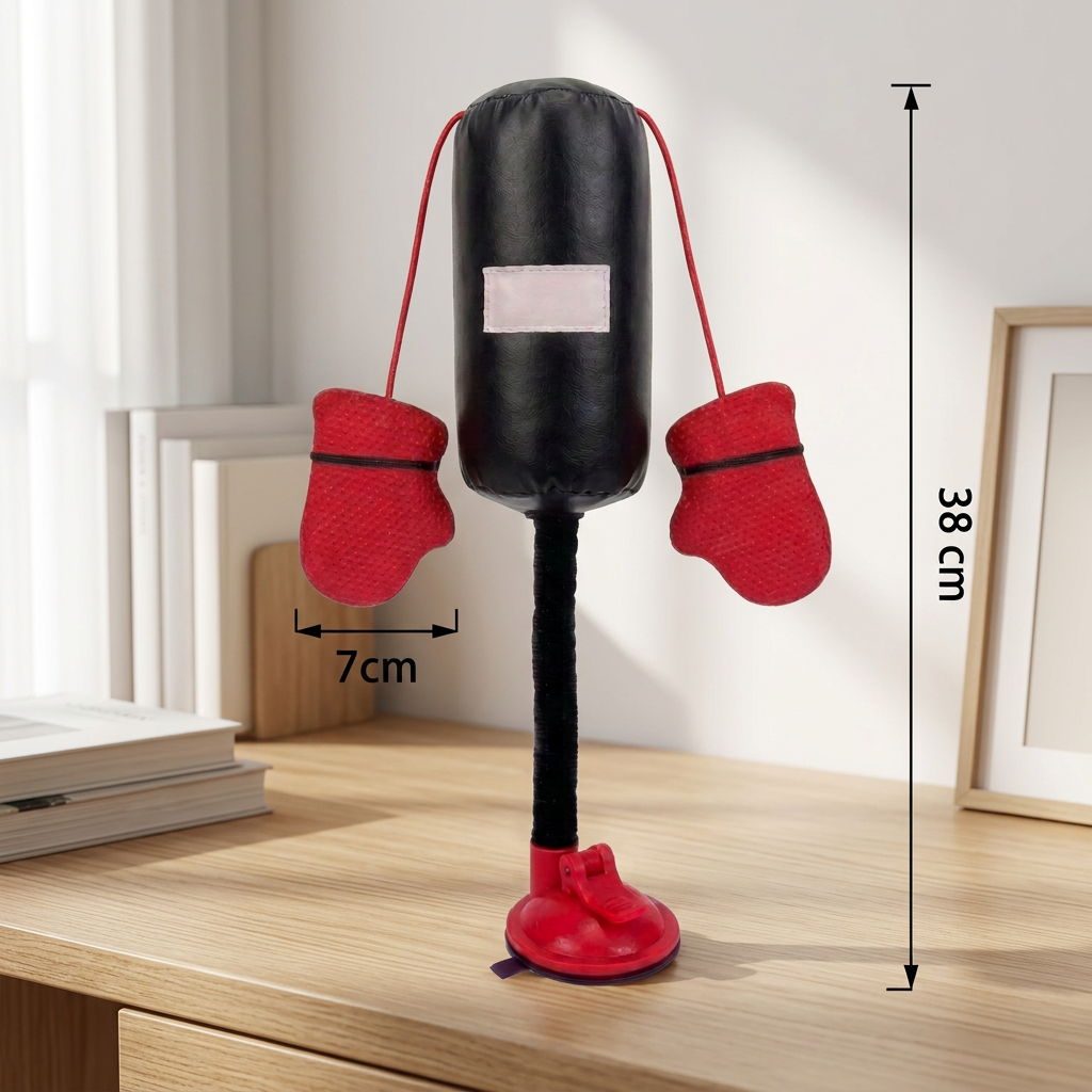 Durable Interactive Cat Boxing Toy with Punching Bag
