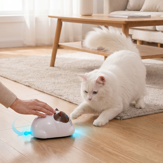 Touch-Activated Smart Cat Robot Toy