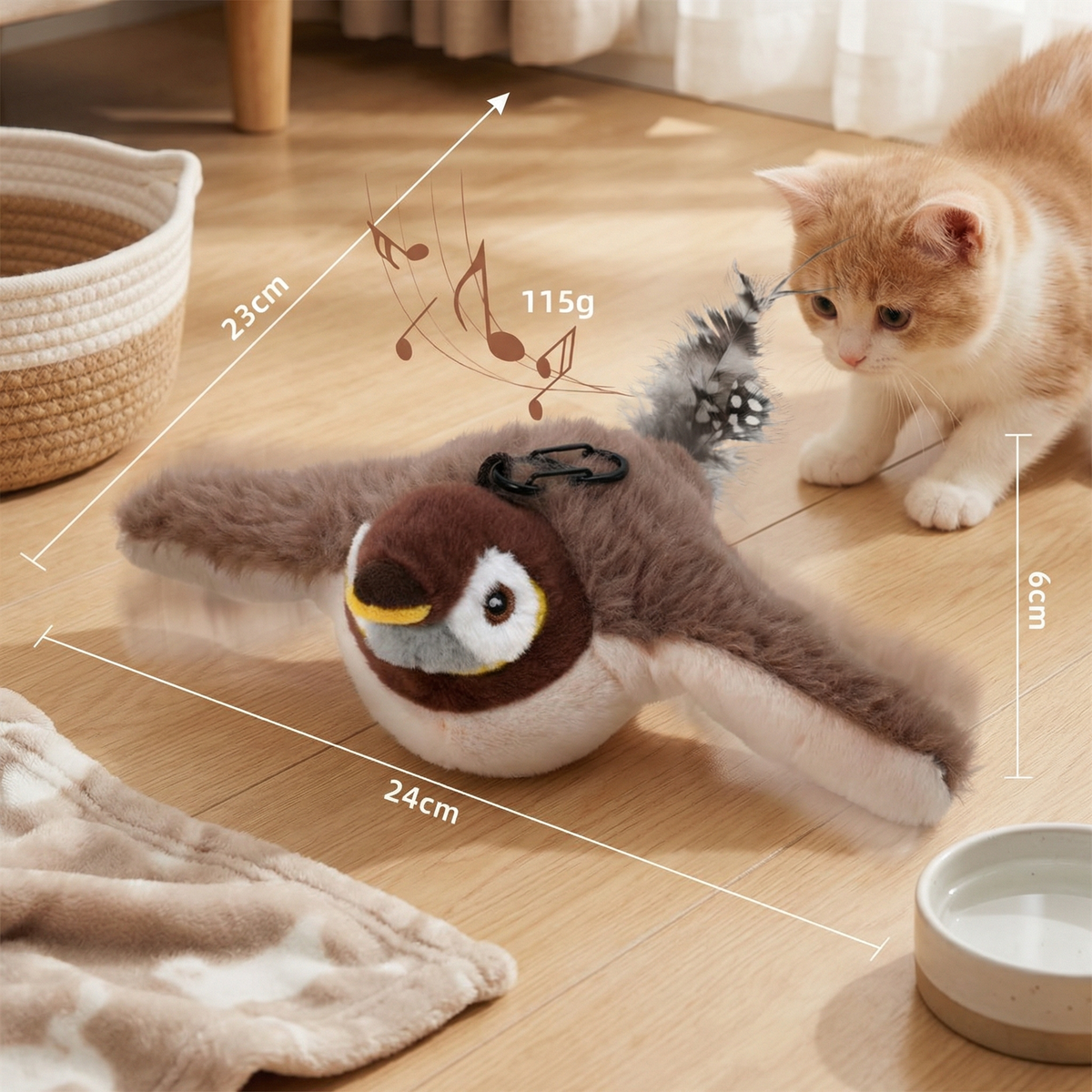 Flapping Bird Cat Toy